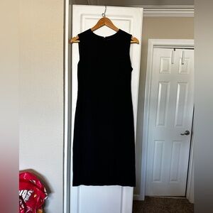 Theory Black Sleeveless Dress